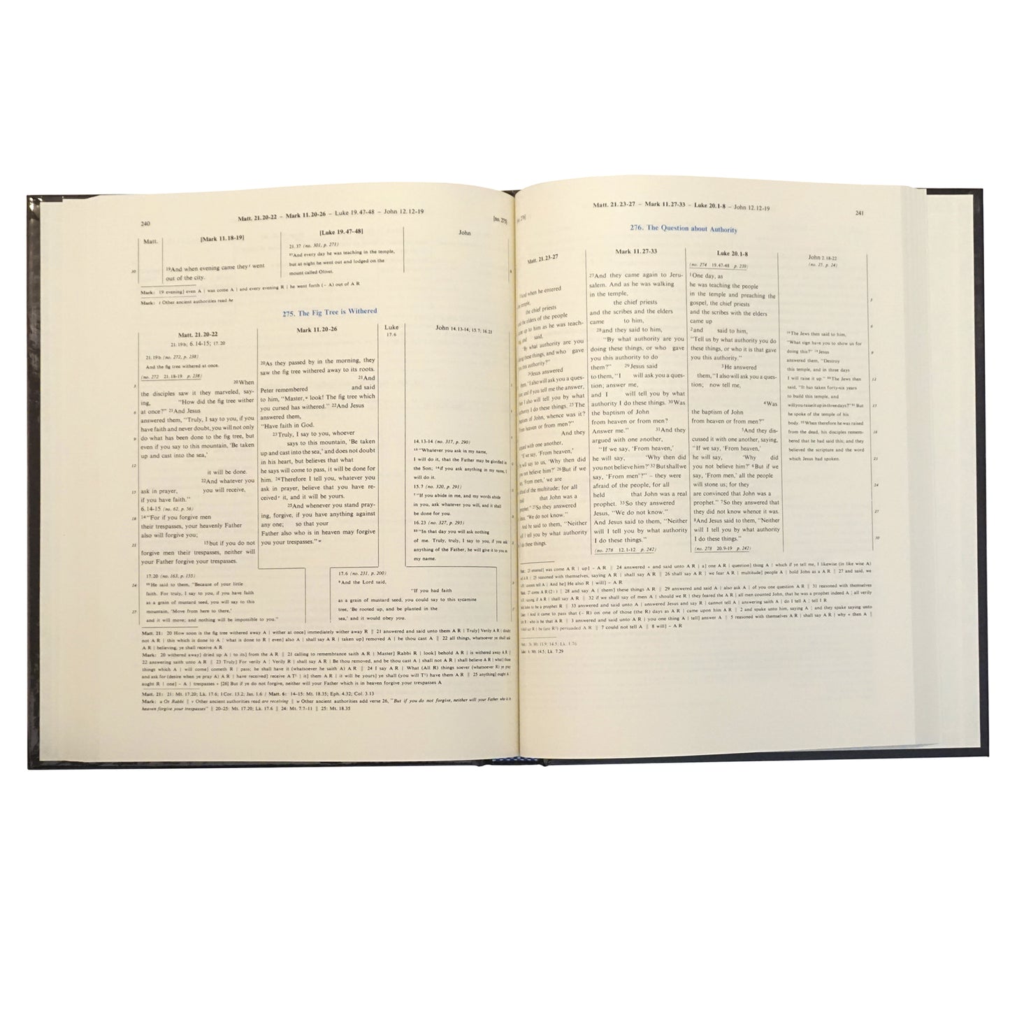 Synopsis of the Four Gospels - Revised Standard Version