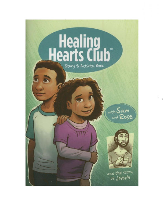 Livro de histórias e atividades do Healing Hearts Club - Edição Norte-Americana