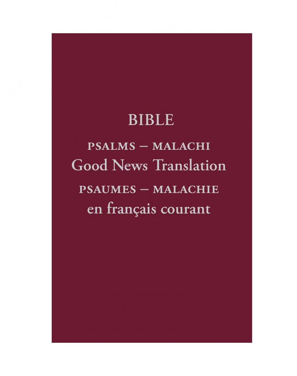 Francés - Inglés Antiguo Testamento: Volumen II - Impresión bajo demanda