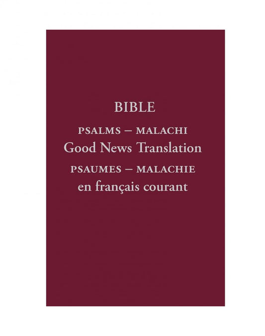 French - English Old Testament: Volume II - Print on Demand