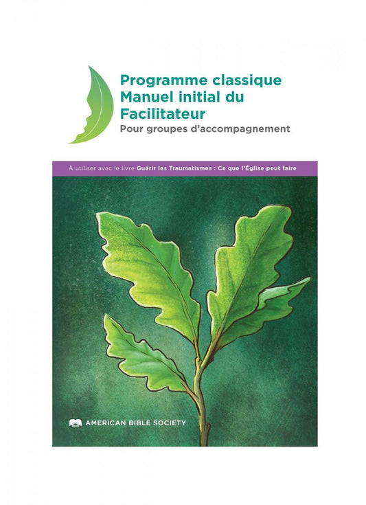 Manual do facilitador francês para grupos de cura - impressão sob demanda