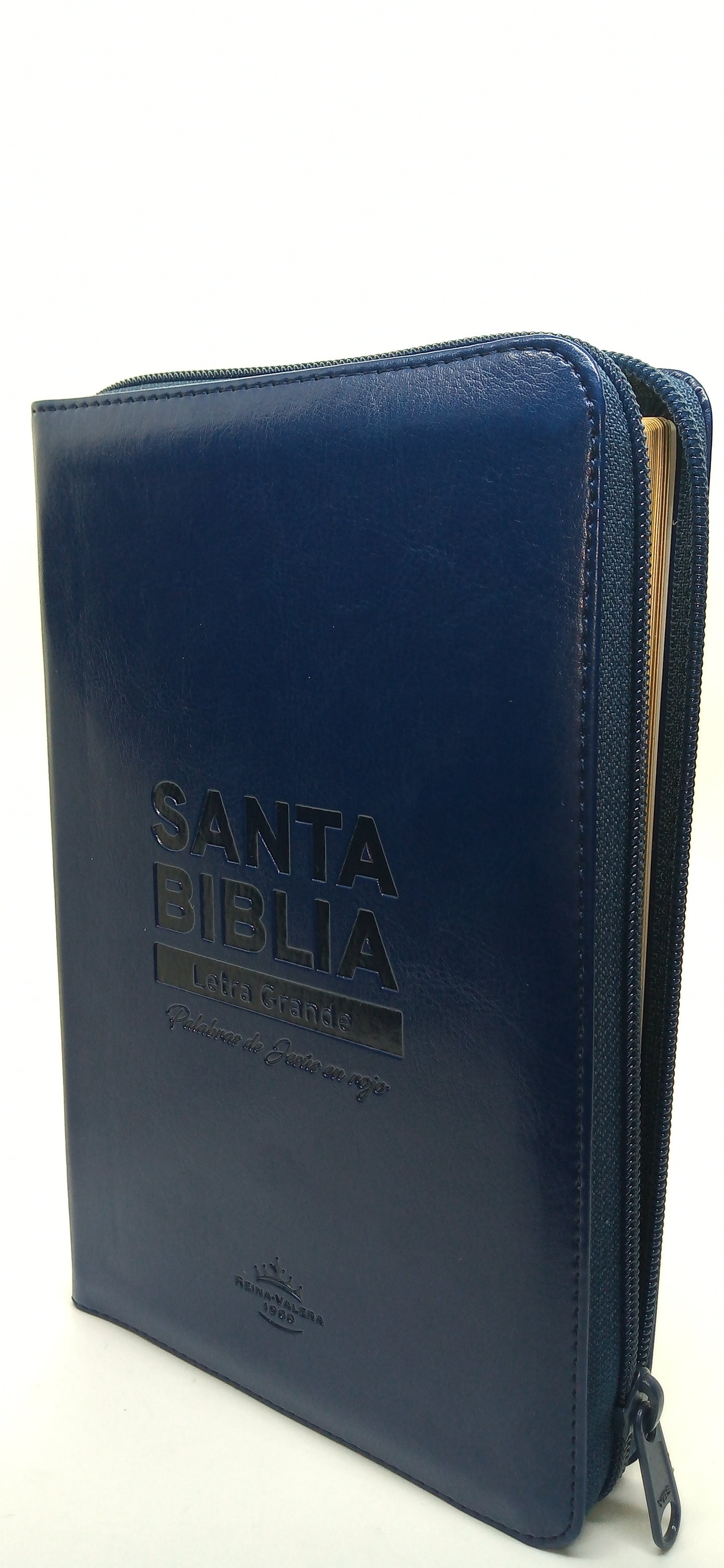 RVR60 Slim Bible with Jesus Words in Red with zipper