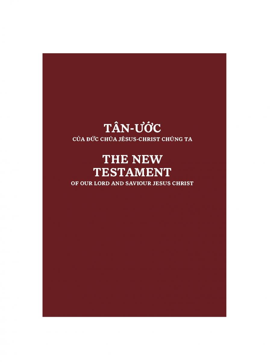 Vietnamese - English New Testament - Print on Demand