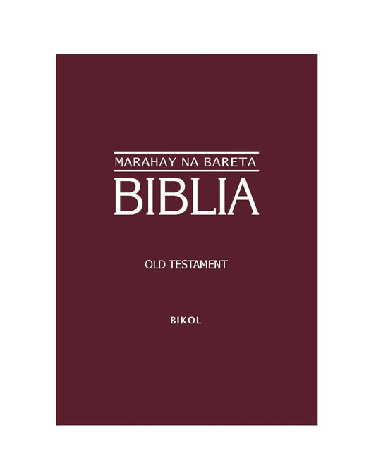 Bikol Old Testament - Print on Demand