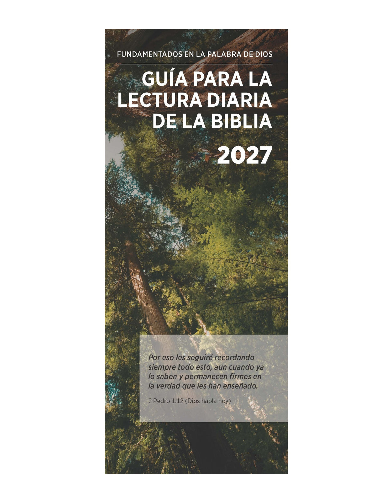 Guía Para la Lectura Diaria de la Biblia 2027 - Download