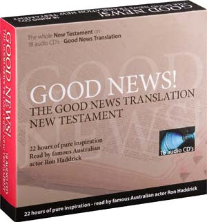 Good News Translation New Testament on Audio CD