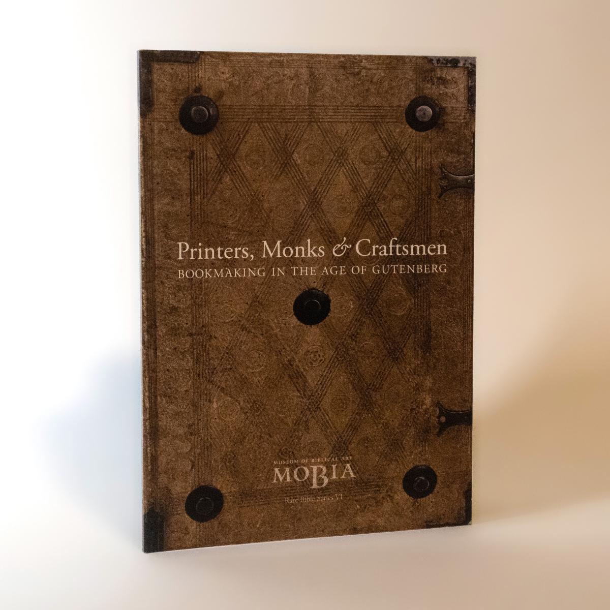 Livro de mesa de centro para impressores, monges e artesãos