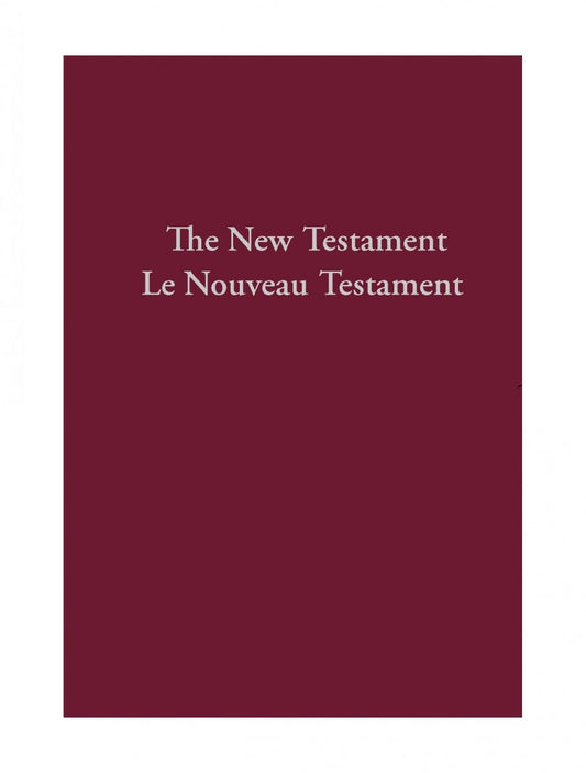 Francês - Inglês Novo Testamento - Impressão sob Demanda
