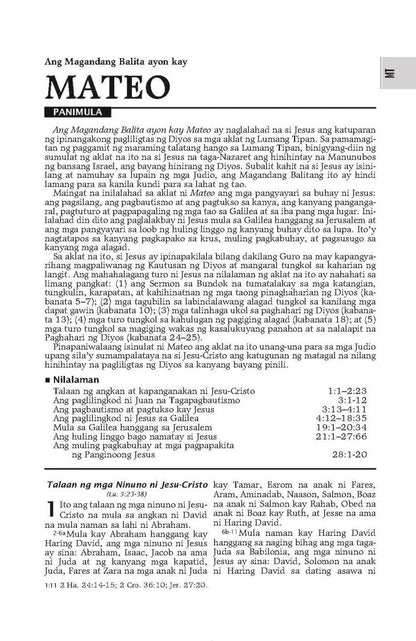 Tagalog Catholic New Testament - Print on Demand