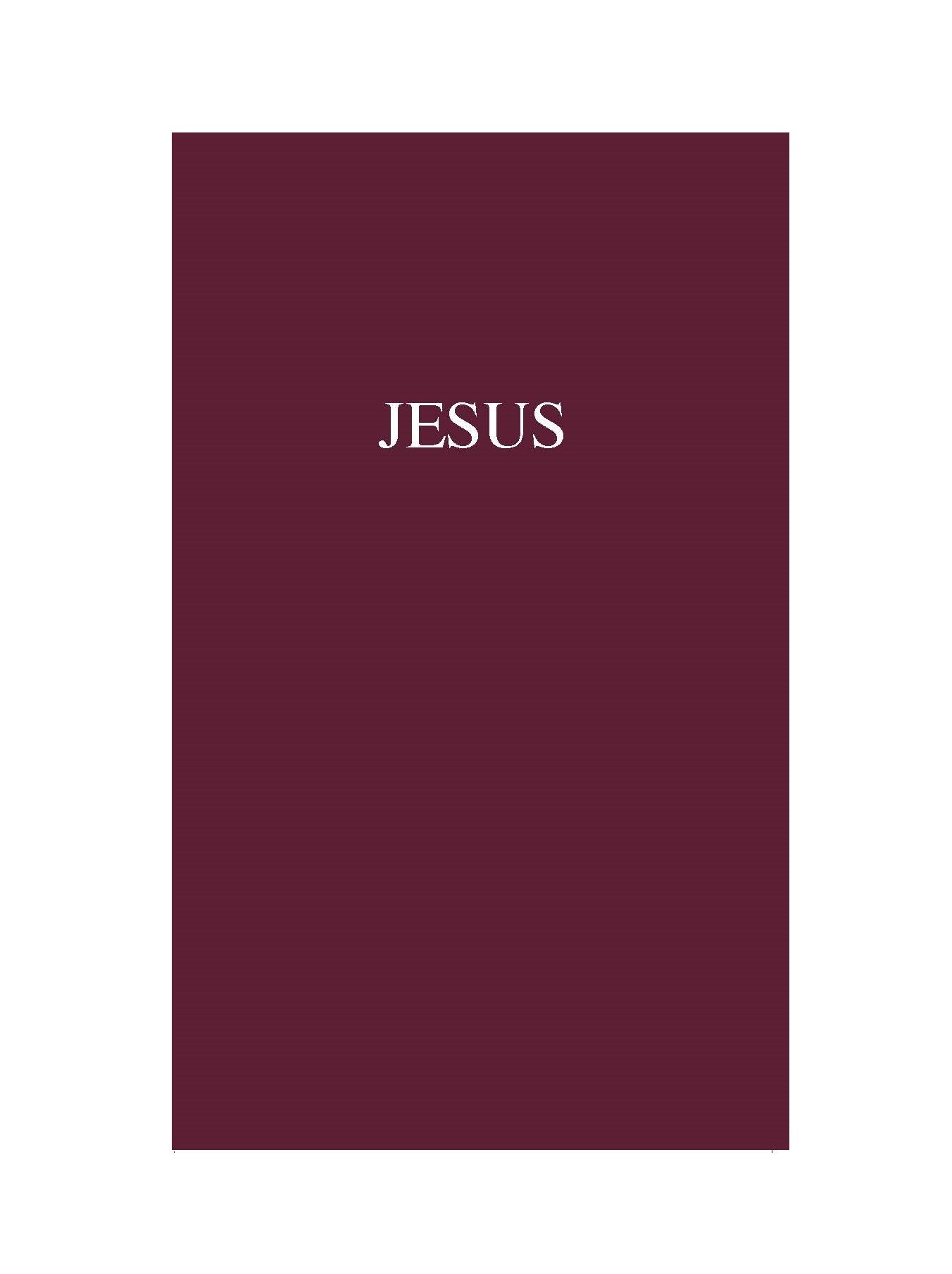 A Vida e os Ensinamentos de Jesus de Nazaré - Impressão sob Demanda