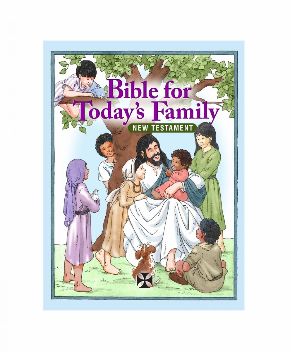 Versão Contemporânea em Inglês Novo Testamento Ilustrado para Crianças