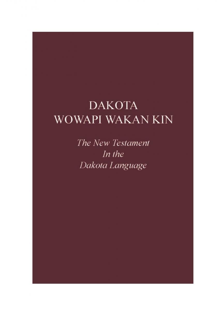 Novo Testamento Dakota - Impressão sob Demanda