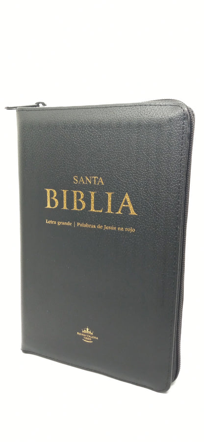 RVR60 Biblia delgada con palabras de Jesús en rojo