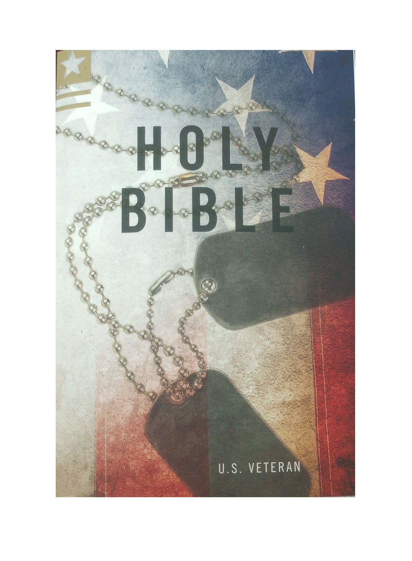 KJV King James Large Print Veteran's Bible - Flag – Bibles.com, An ...