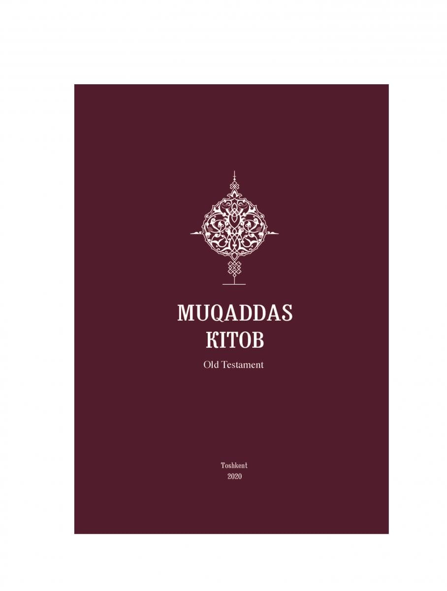 Antigo Testamento em latim uzbeque - impressão sob demanda