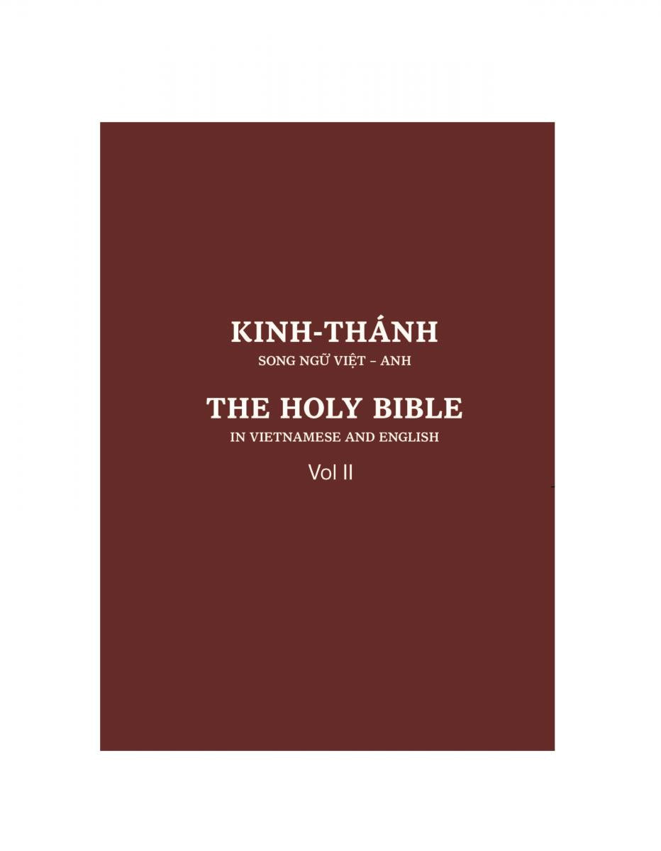 Vietnamita - Inglês Antigo Testamento Vol II - Impressão sob demanda