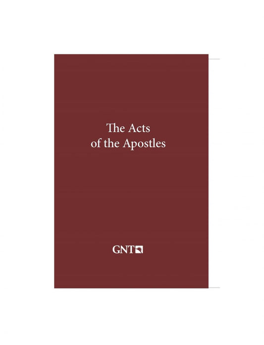 GNT The Acts of the Apostles - Print on Demand