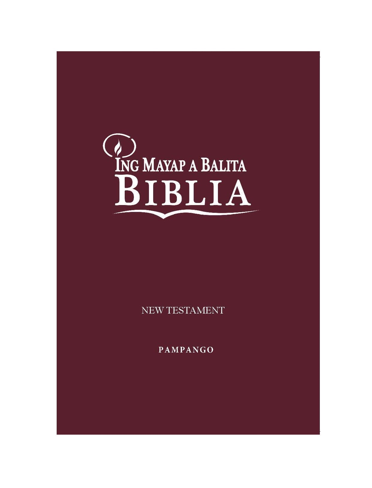 Pampango New Testament - Print on Demand