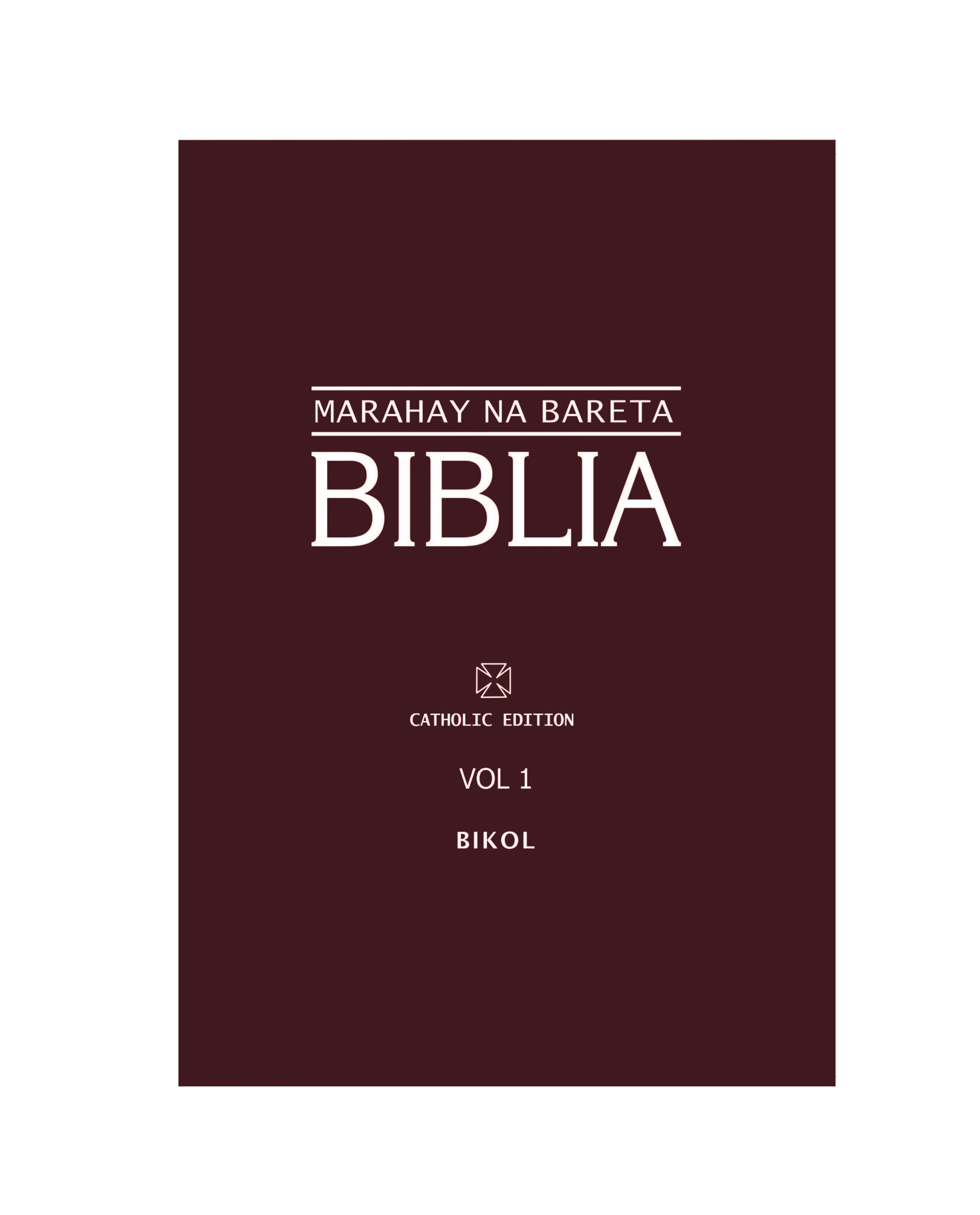 Bikol Catholic Bible Vol I - Print on Demand – Bibles.com, An American ...