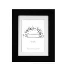 Annie Vallotton The Last Supper Framed Art Print - Mark 14.22