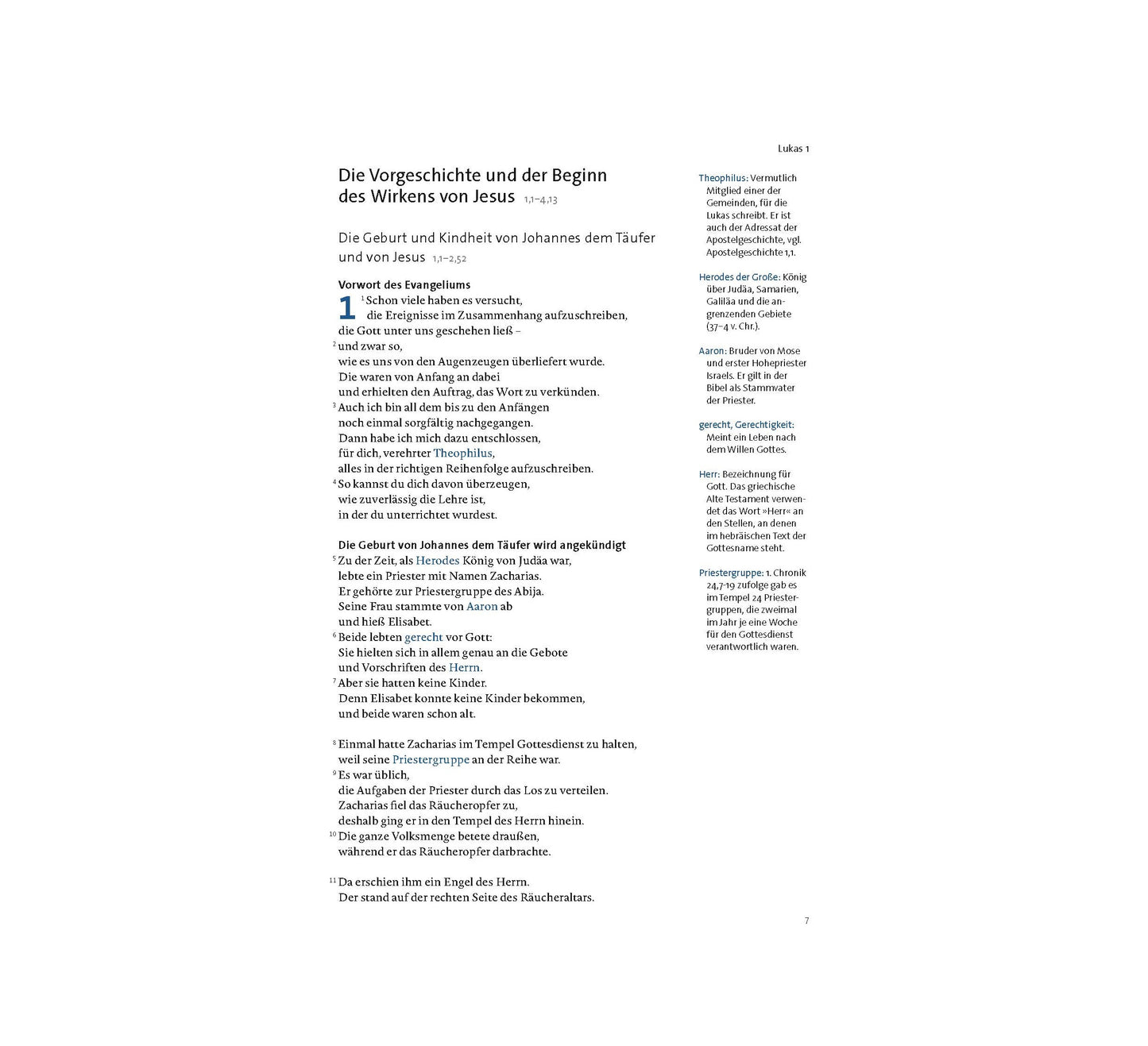 German Gospel of Luke - Print on Demand