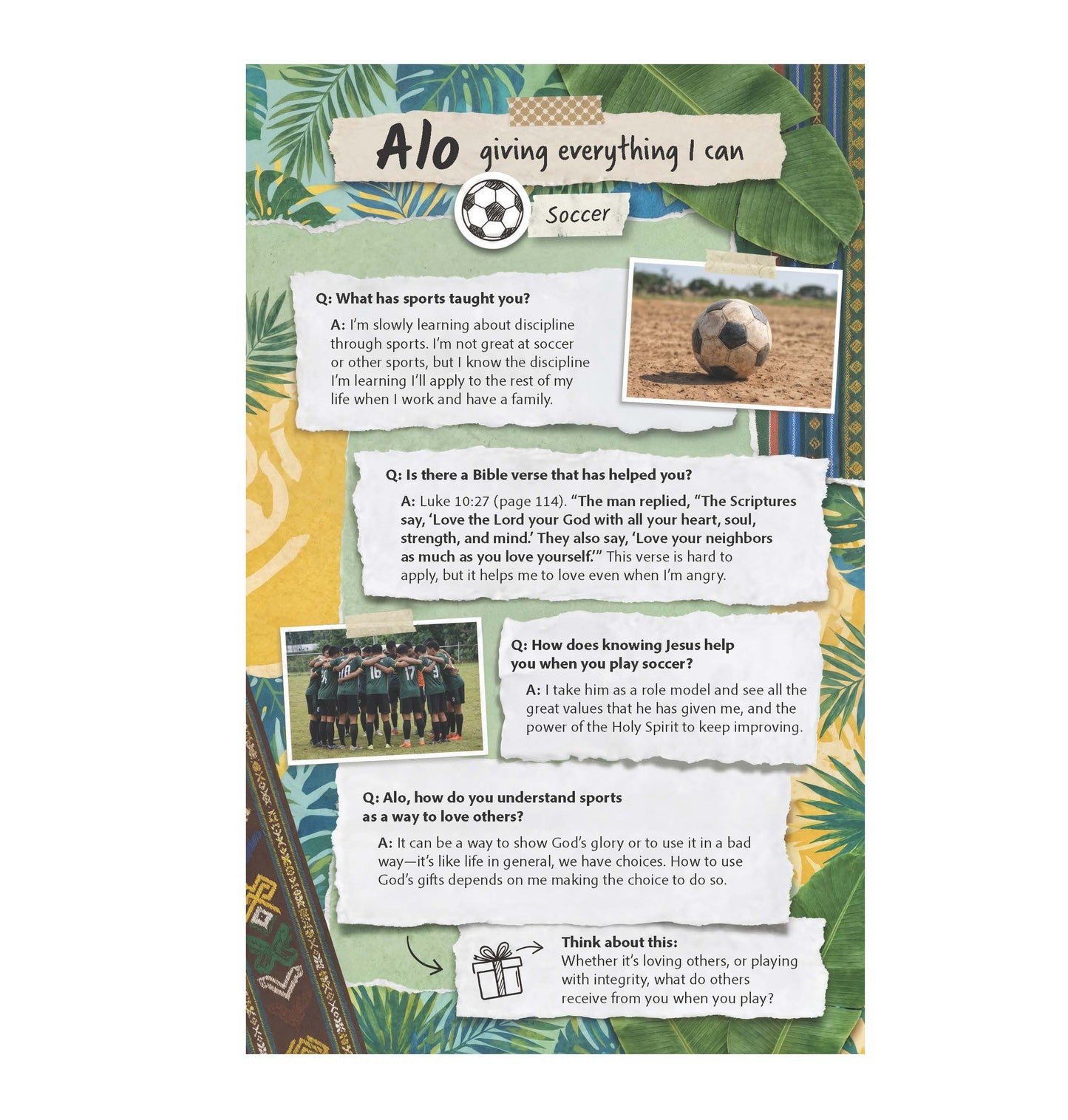 Youth Sports New Testament