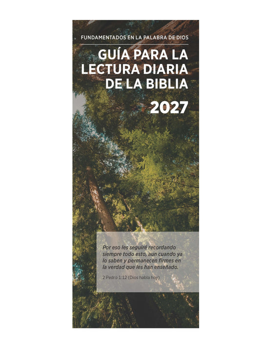 Guía Para la Lectura Diaria de la Biblia 2027 - Download